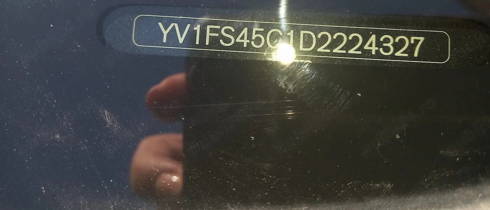 Vand Volvo S60, an fabricatie 2013