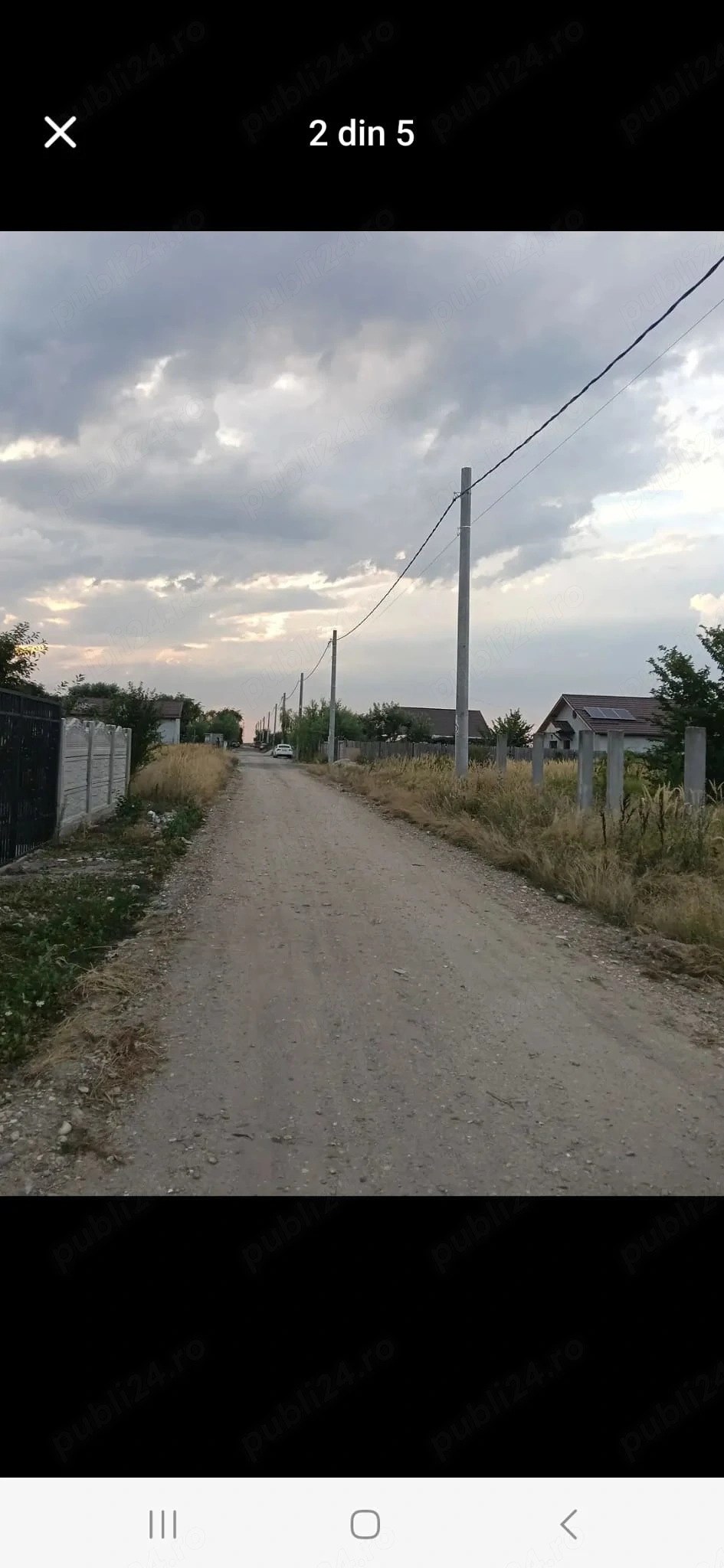 Vând teren platou Ghercești 