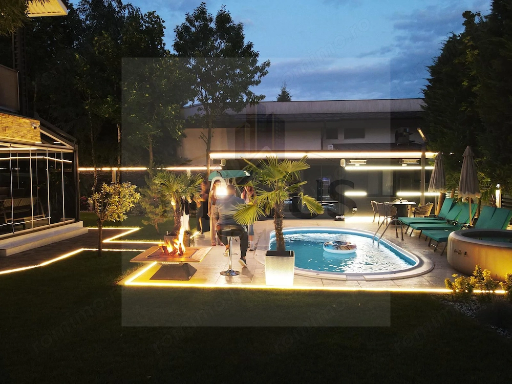 Vilă Modernă în Comuna Berceni | Piscină Privată | 6 Camere | 650 mp