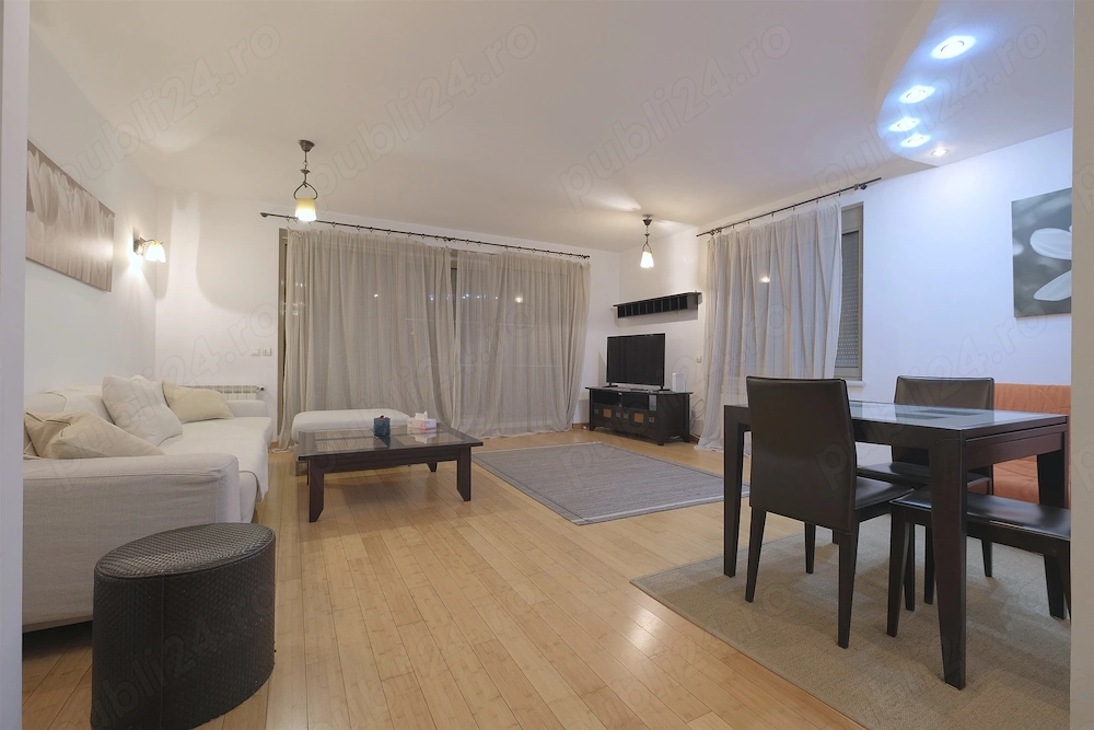 Floreasca, in bloc 2008, personalizat, apartament 2 camere 86 mp. etaj 1