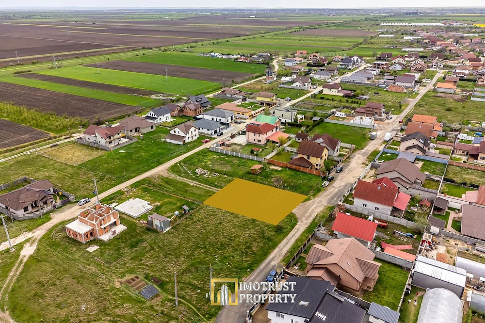 Teren intravilan 748 mp - Sanleani, Arad - COMISION 0%