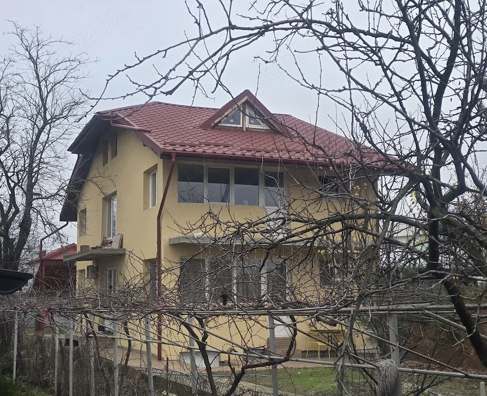 Vand casa la curte in Domnesti Ilfov 6 camere 3 bai crama 2 terase 260 m  locuibil 483 m  