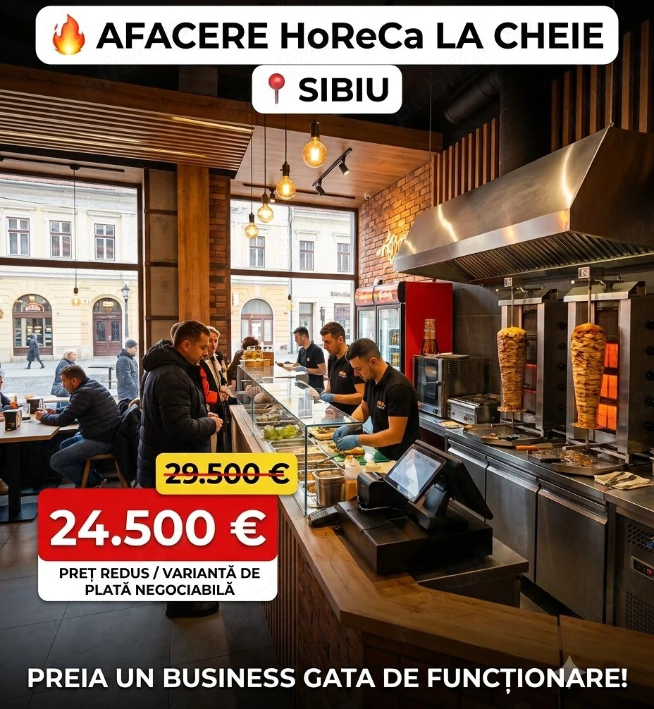 Vând afacere la cheie
