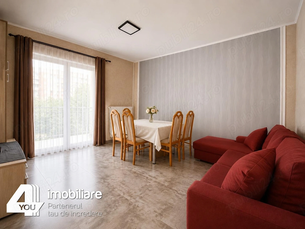 Apartament 3 camere Bloc Nou, Podgoria lângă lac, mobilat +termotecă