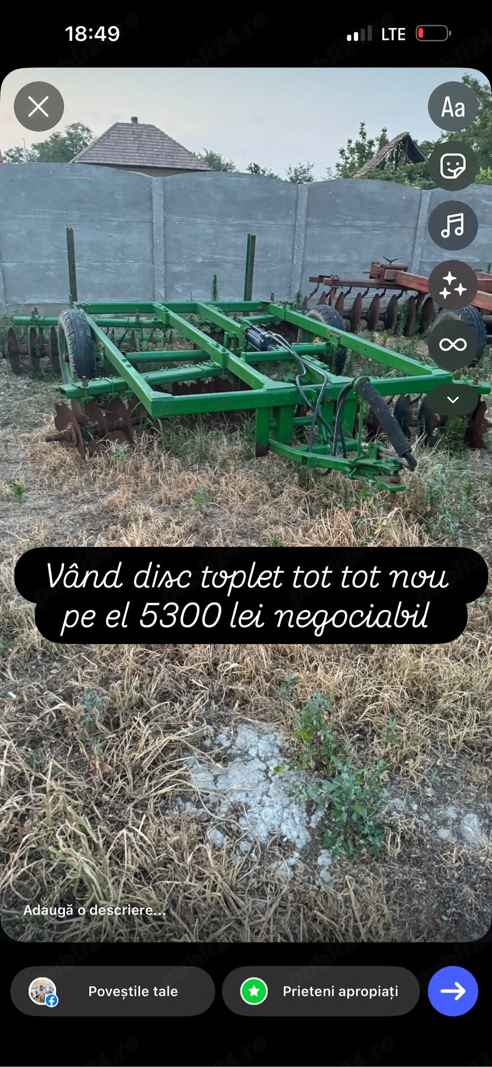 Disc toplet tot nou 