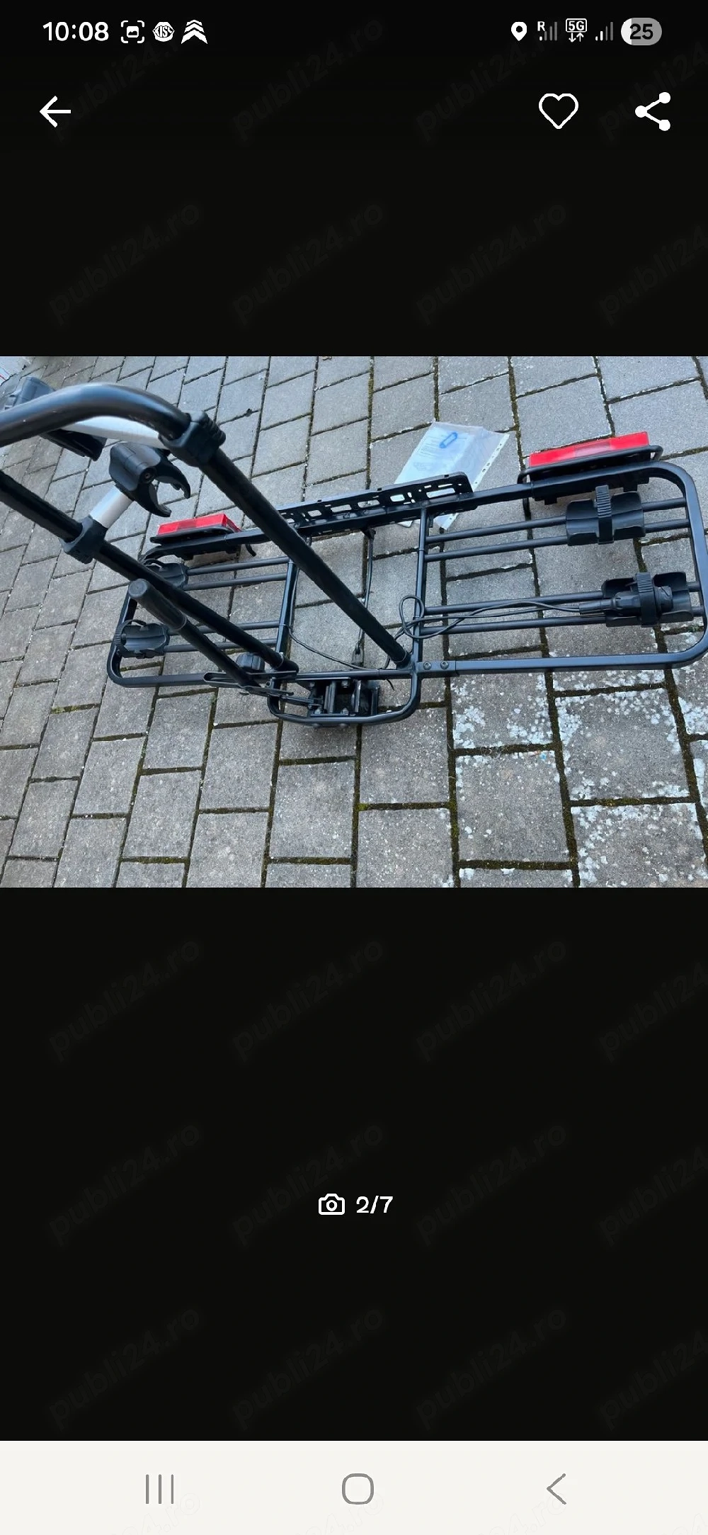Suport Biciclete pe carlig auto THULE