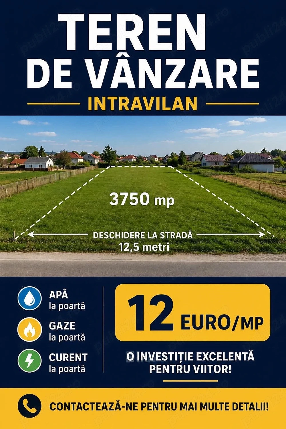 Teren intravilan mlecanesti 