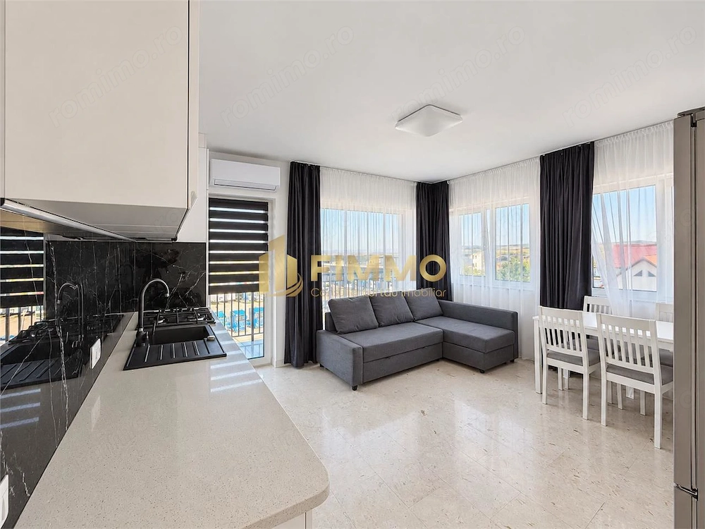 Apartament 2 camere, mobilat si utilat + Loc parcare | Ipotesti | Etaj 3 | ID:1983