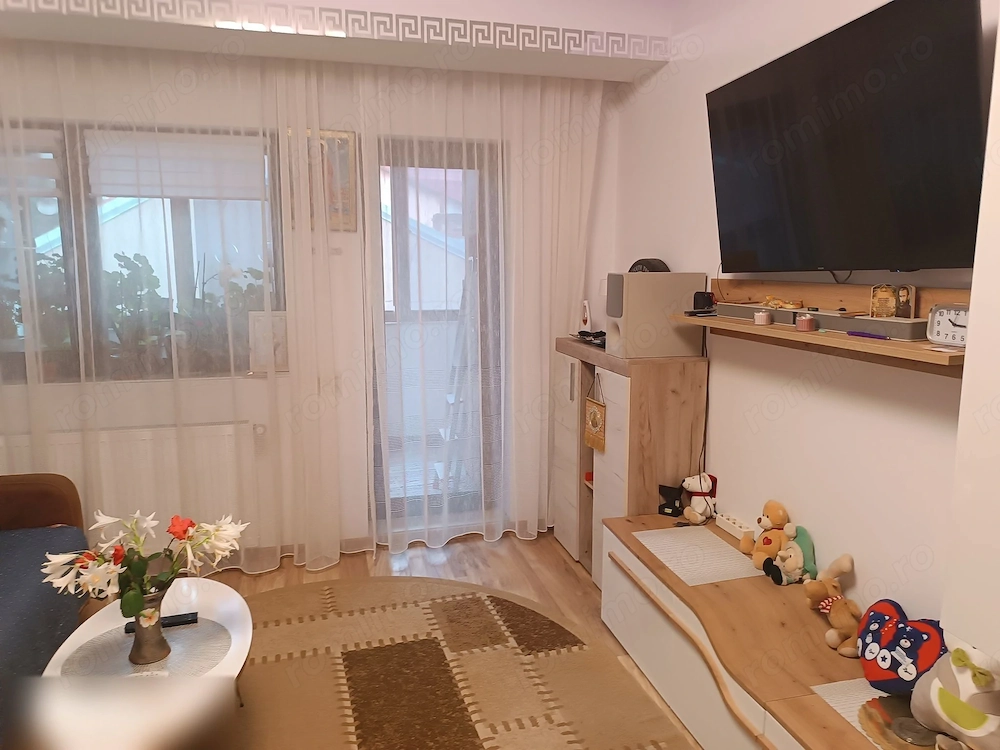 Vanzare apartament 2 camere 58 mp, bloc 2025, etaj 1, centrală, balcon închis
