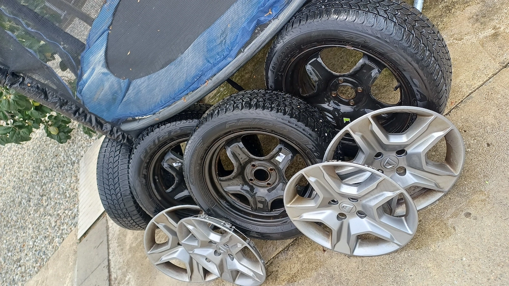 Set 4 roti 205/55 R16 Dacia Logan 
