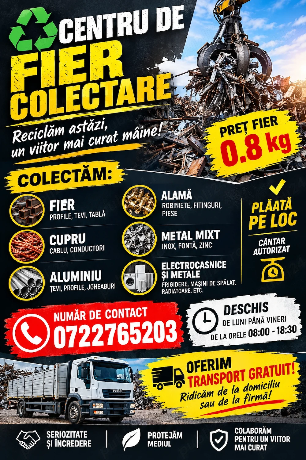 Depozit de fier vechi