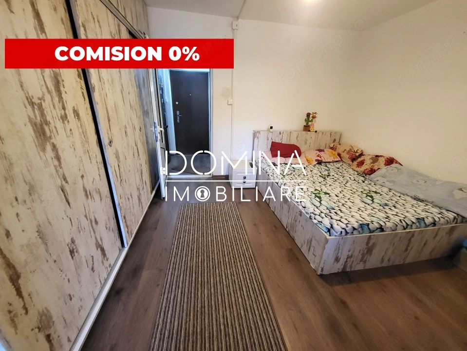 Garsonieră de vânzare, 26 mp, parter, mobilată și utilată –zona 9 Mai