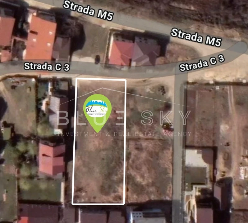 Teren 881 mp în Mamaia Sat, Str. C3