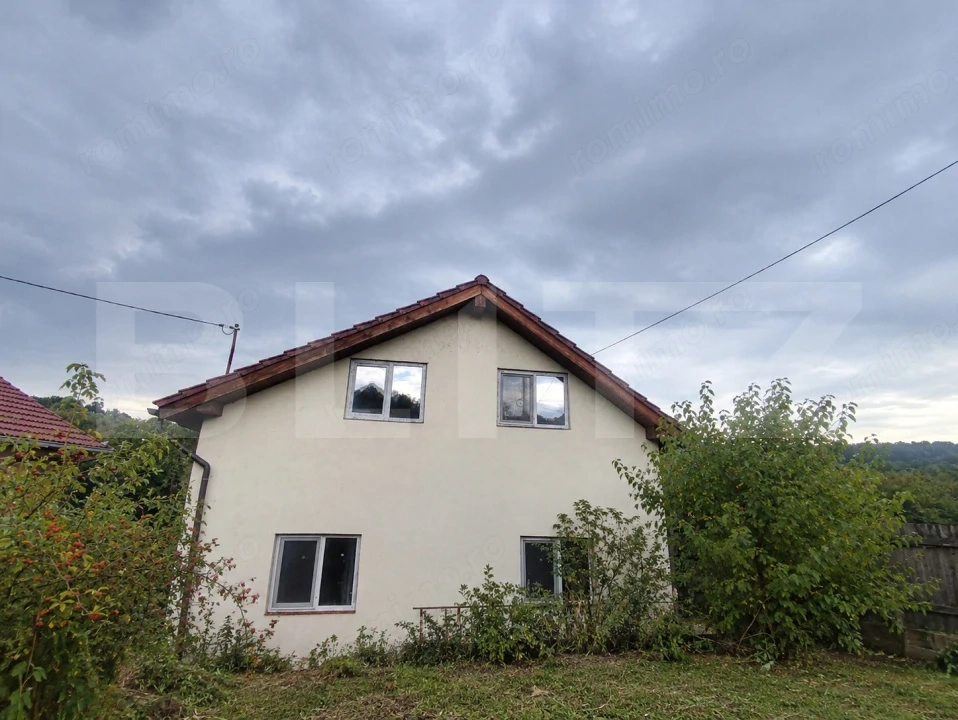 Casă cu teren 1000 mp, 4 dormitoare, 4 băi – Râpaș, Hunedoara