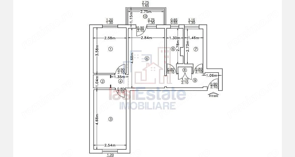 Apartament 3 camere Alexandru cel Bun