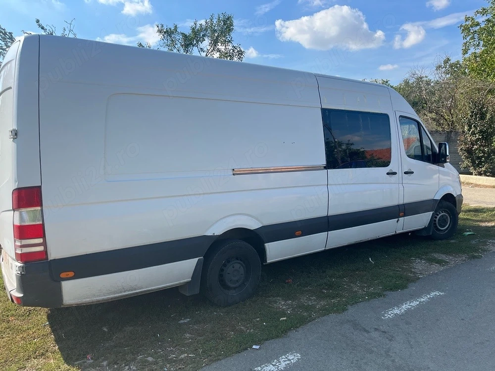 vand mercedes sprinter 316 anul 2017 2.2 dizel 163 cai xxxL cel mai mare cu actele la zi fiscal pe 