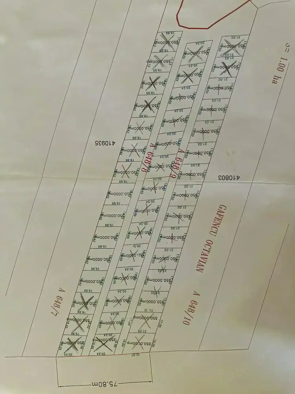 Teren Lugoj ,parcele  -  strada Buziașului, acces direct asfalt (350 mp, 700 mp, 1000 mp)
