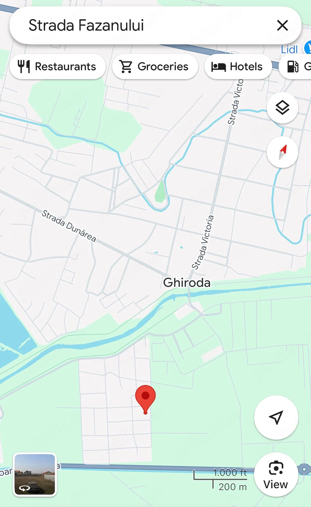 Teren intravilan 637 mp în Ghiroda 