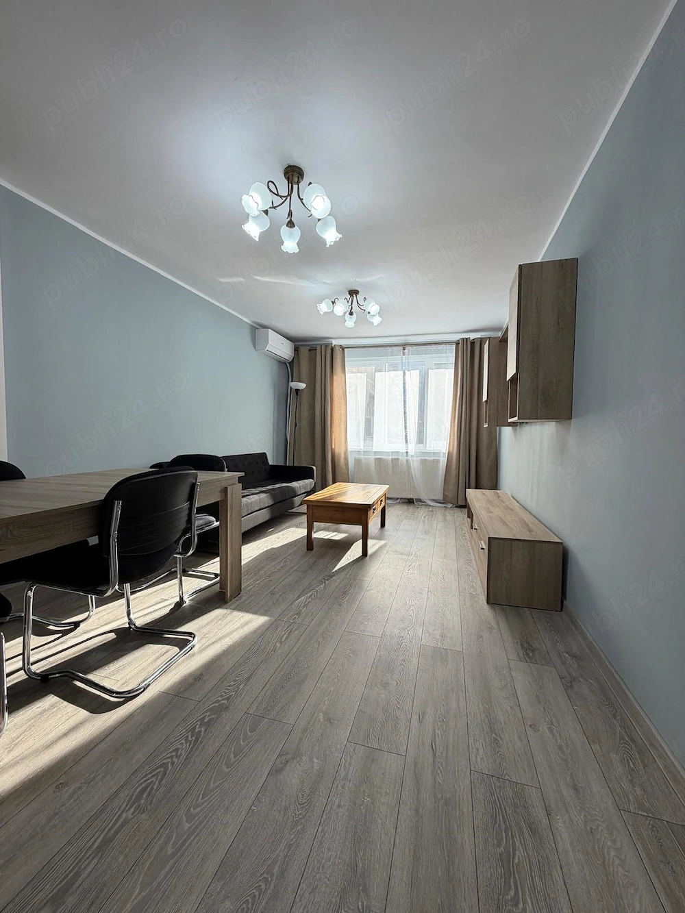 Inchiriere apt 2 camere, situat in Galati, pe Faleza, etaj 3, renovat si mobilat