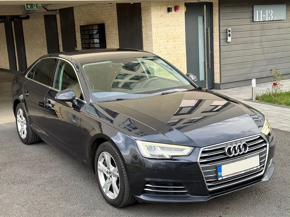 Audi A4 Sedan 2018 2.0 TDI (150 CP) Automat Matrix LED Alcantara Istoric verificat