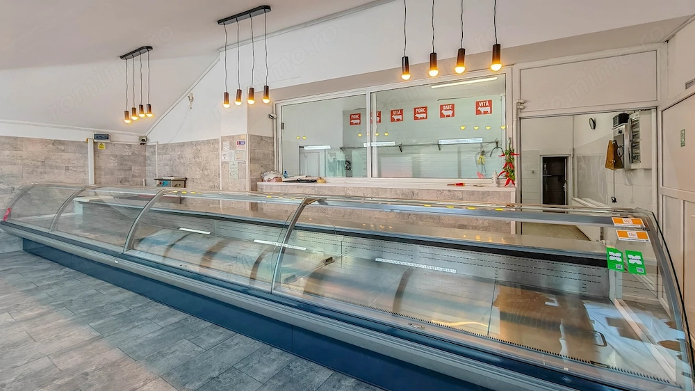Spațiu comercial complet echipat pentru măcelărie / carmangerie