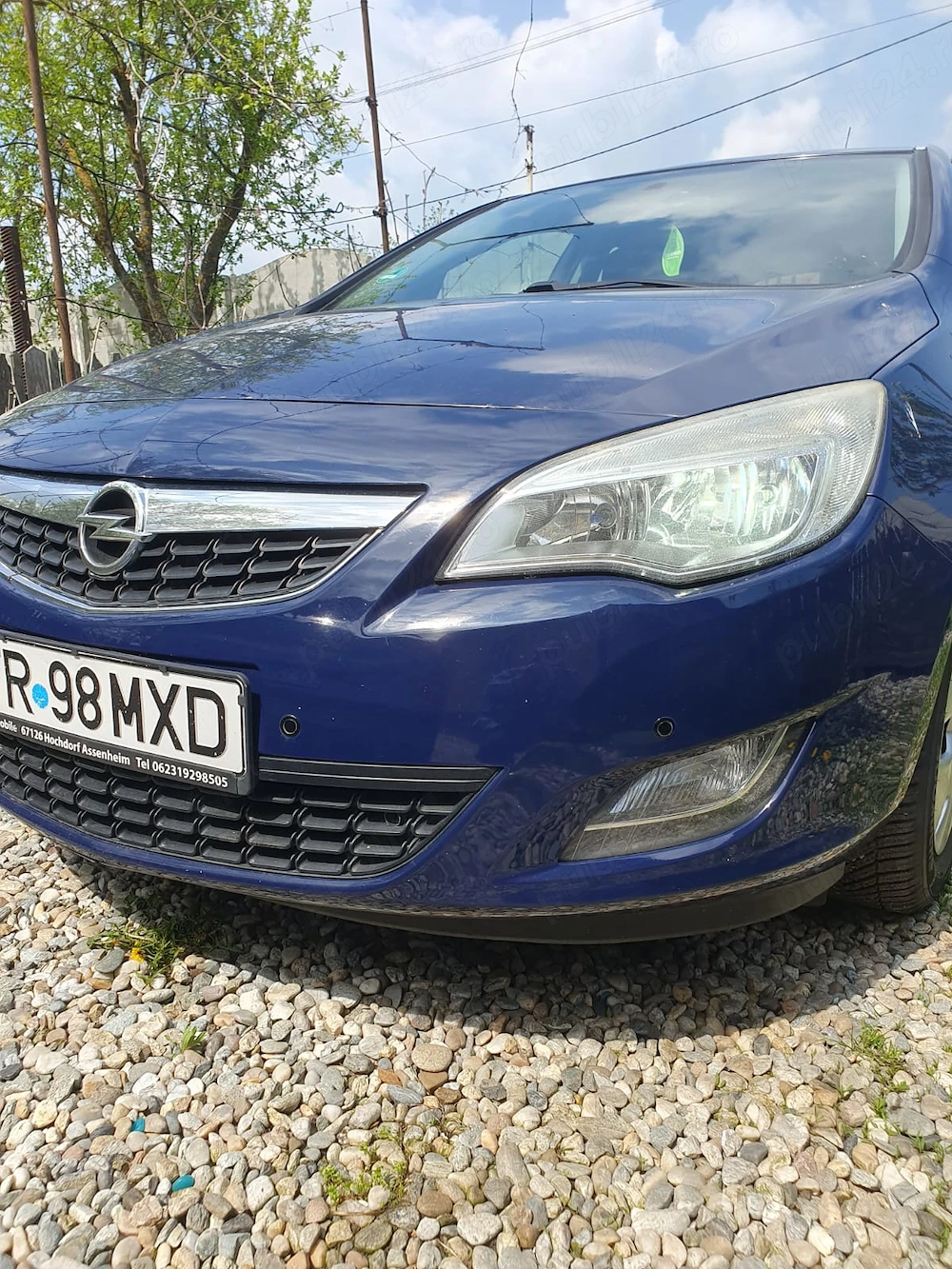 Opel Astra J, 2010, senzori de parcare, navigatie, camera, led