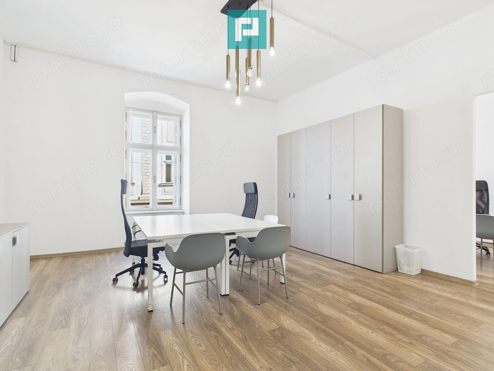 Spațiu de birouri central | 45 mp | 2 camere