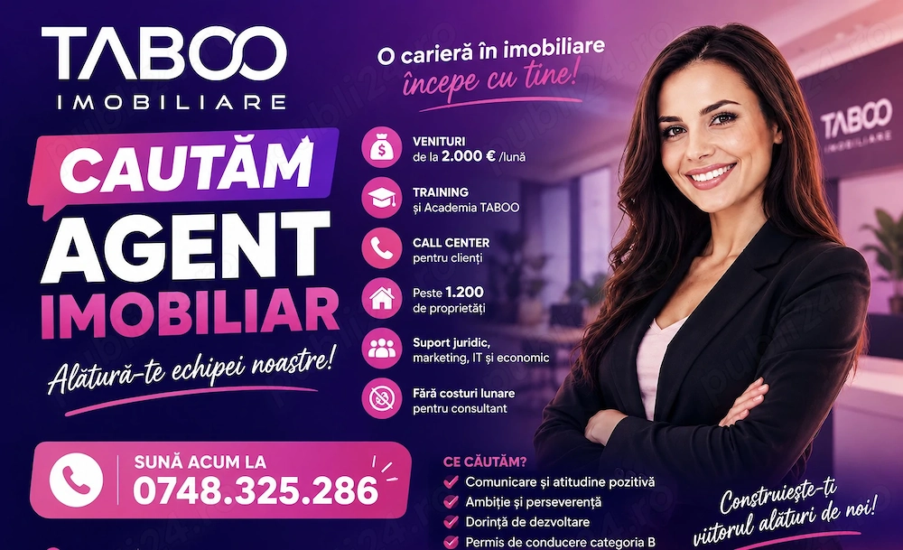 Consultant Imobiliar   TABOO Imobiliare | Cluj