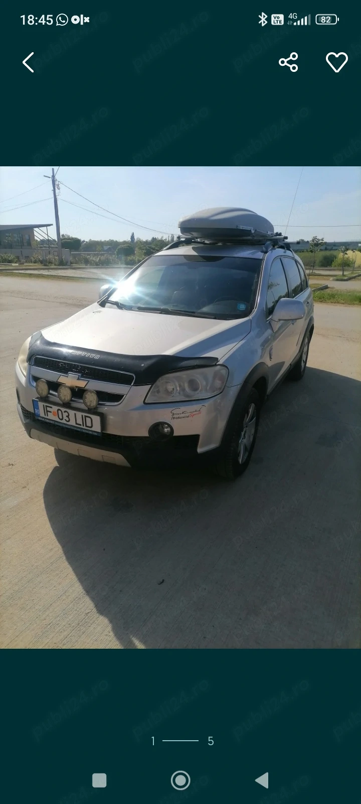 Vand Chevrolet captiva ,an 2007,proprietar
