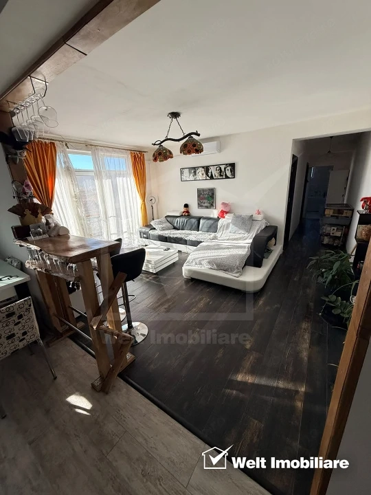 Vanzare apartament 3 camere, 77mp, Floresti, Cetatii, la cheie