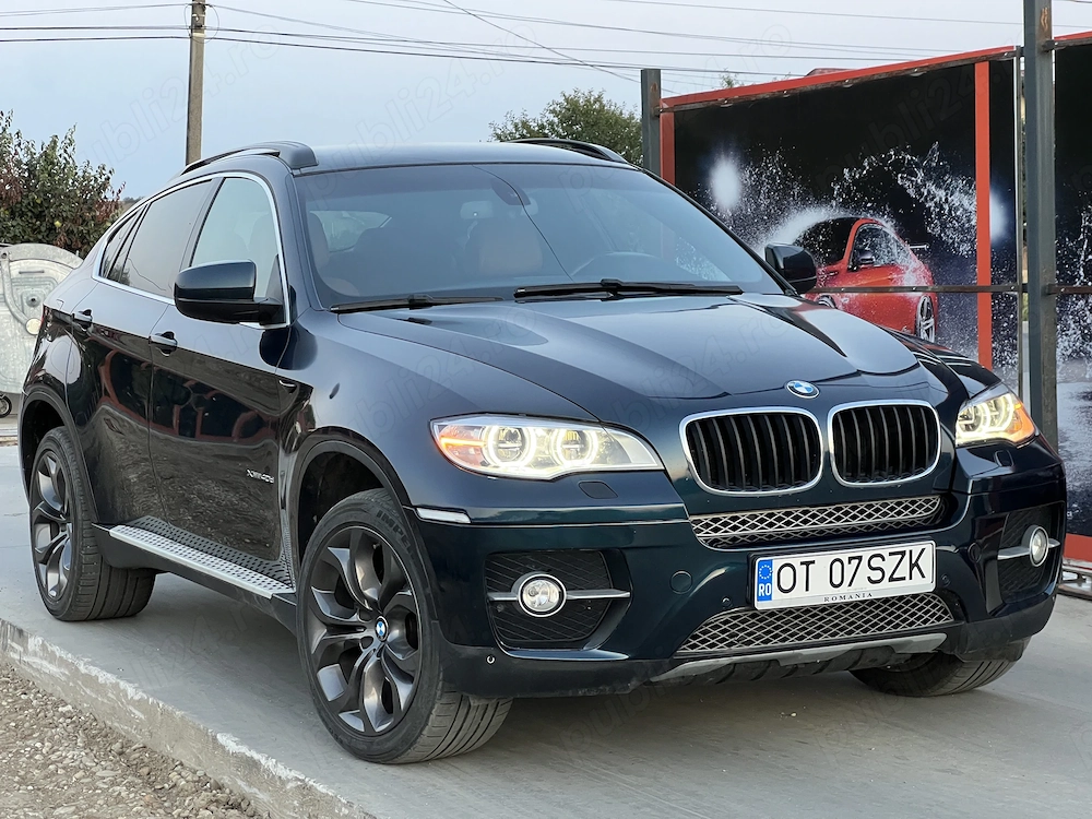 BMW X6  E71 Facelift  2013  306cp  Sistem audio individual  Soft close  Head up display  camere 360