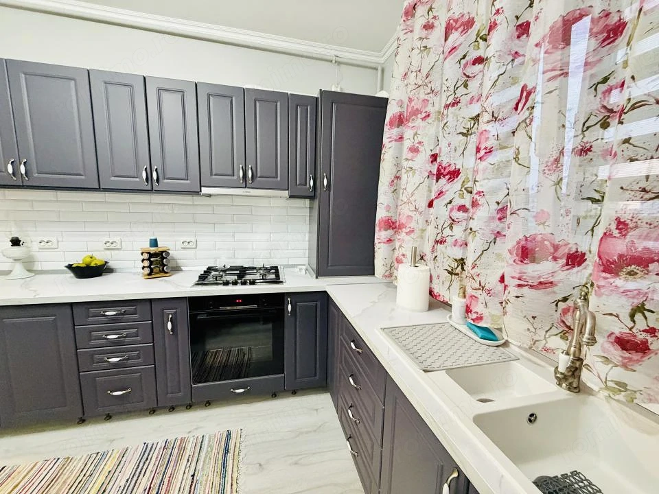 Apartament premium 3 camere zona liniștită Chiajna mobilat și utilat complet 