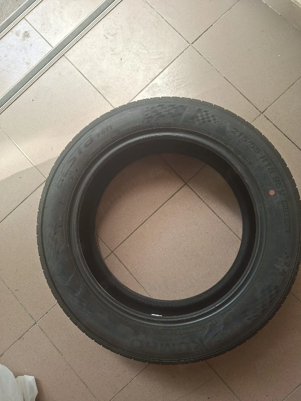 Vand set de 4 anvelope vara noi, Kumho, 215 / 55 R18 95V, DOT 1126, pret 1500 lei