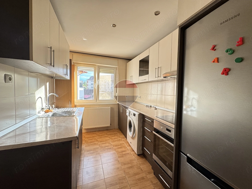 Apartament 2 camere, central Mediaș – Str. Ion Creangă, etaj 2, balcon