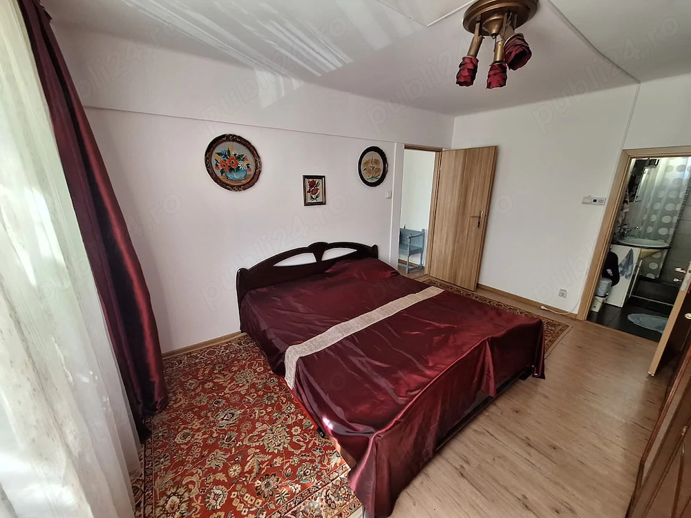 Apartament 2 Camere, etaj 1, zona Brâncoveanu, mobilat, utilat, bloc cărămidă