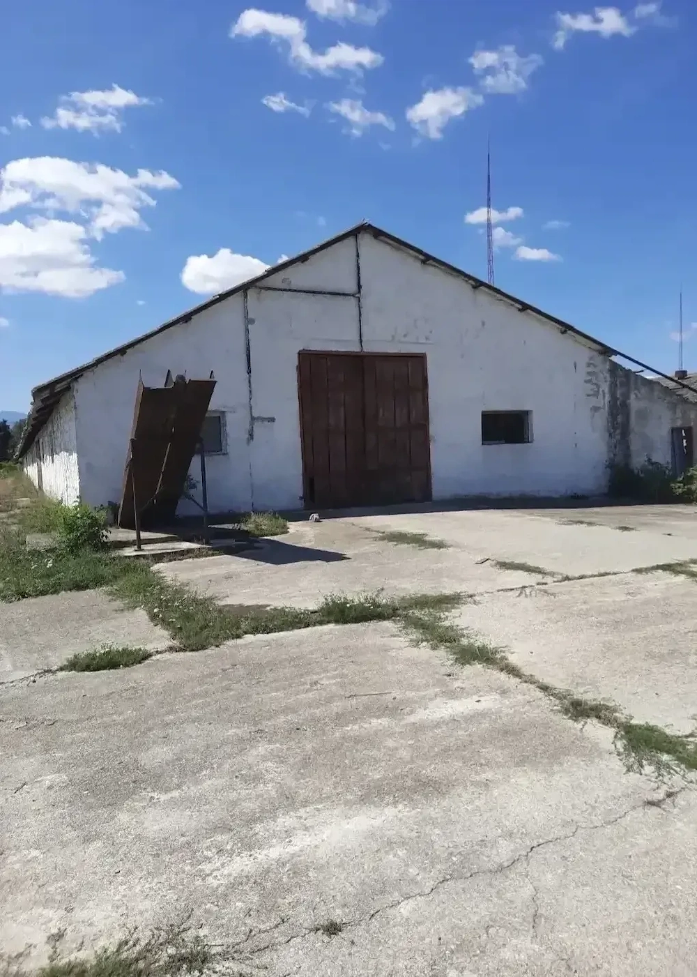 Hală pe structura metalica 