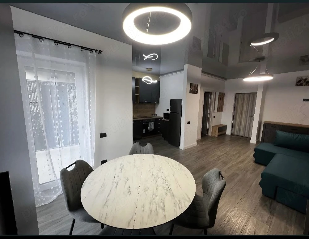 Apartament 1 camera, parcare, mobilat utilat, bloc nou, centrul vechi   