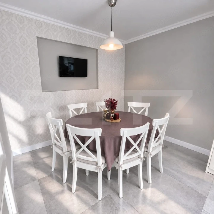 Blitz va propune spre vanzare casa complet mobilita si intro zona linistita
