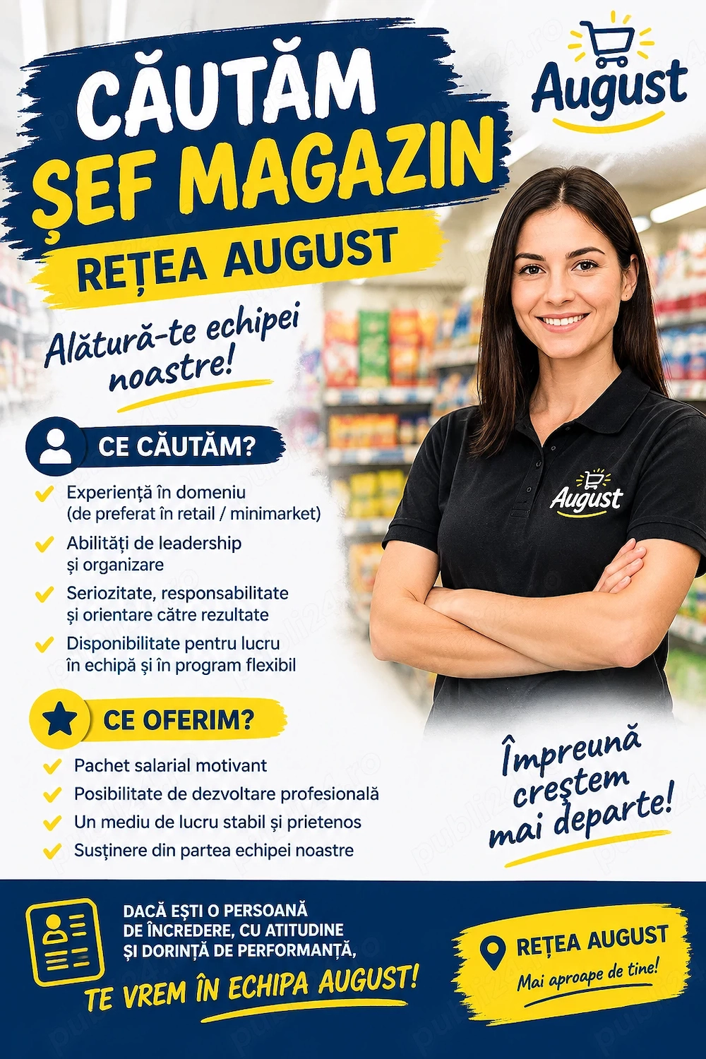 Sef magazin August Biotera