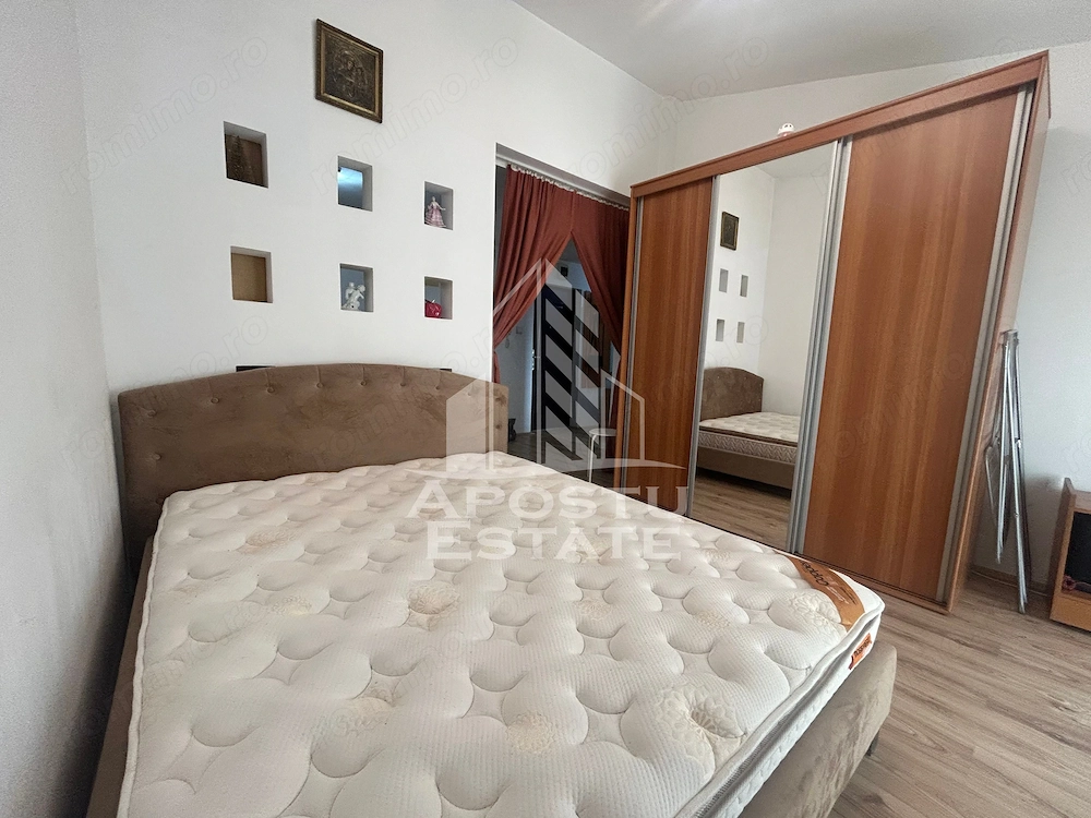 Apartament cu 1 cameră de închiriat,centrală proprie, zona Steaua