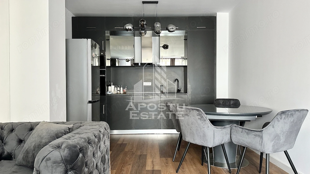 Apartament cu 2 camere, mobilat utilat, parcare inclusa, Torontalului