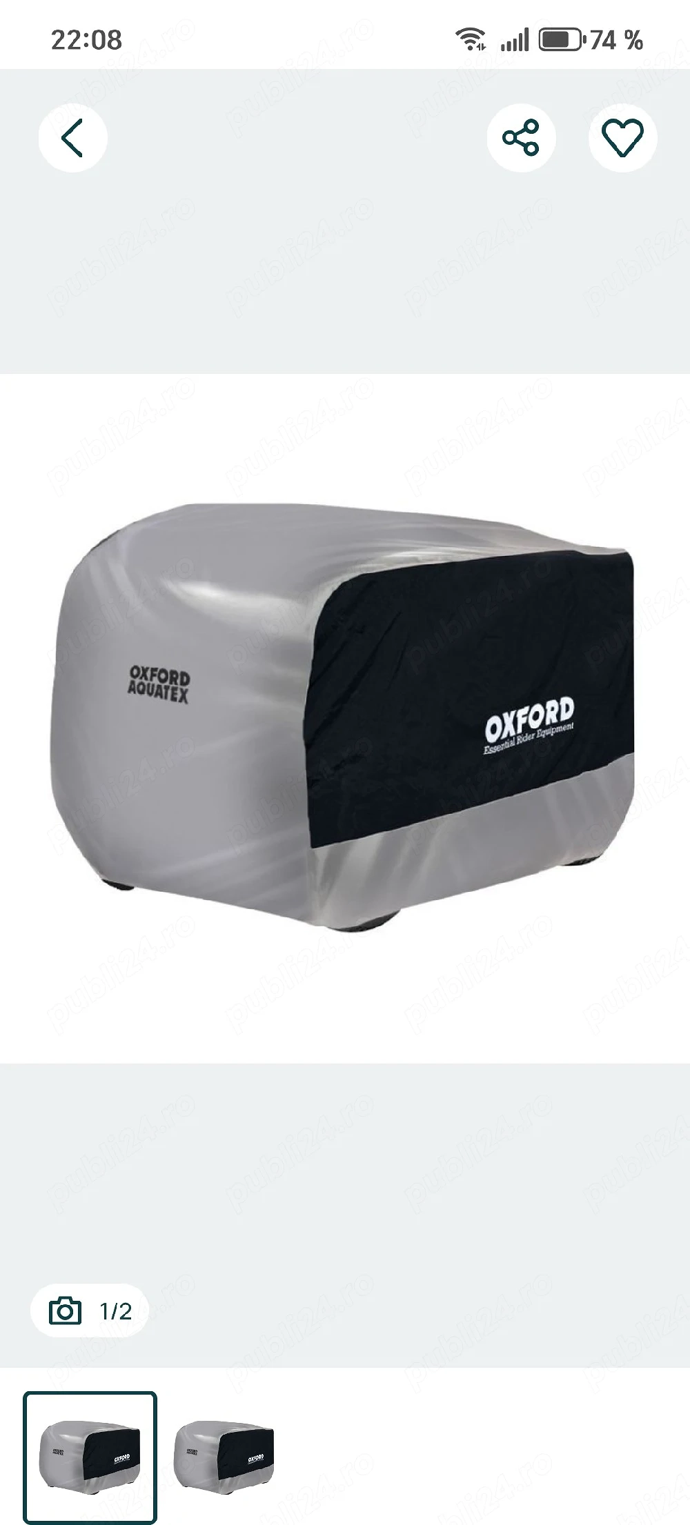 husa ATV Oxford folosita de 2 ori 