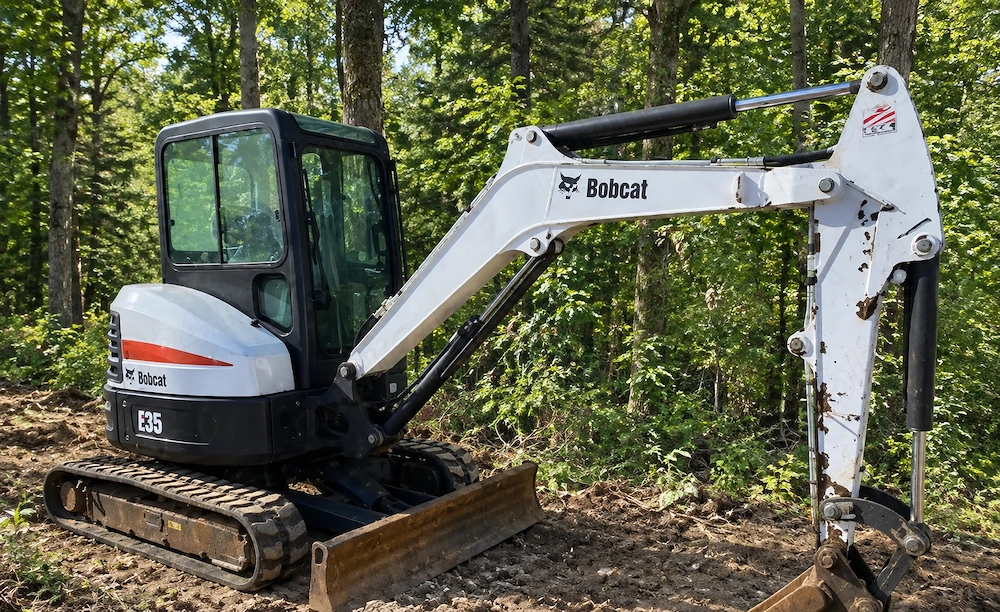 Bobcat E35 miniexcavatoare 