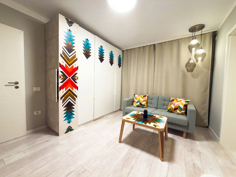 Apartament ultracentral 2 camere în Oltenița   complet renovat, mobilat și utilat