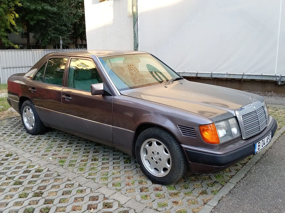 Mercedes Benz W124 3L turbo diesel, AC, atestat Retromobil