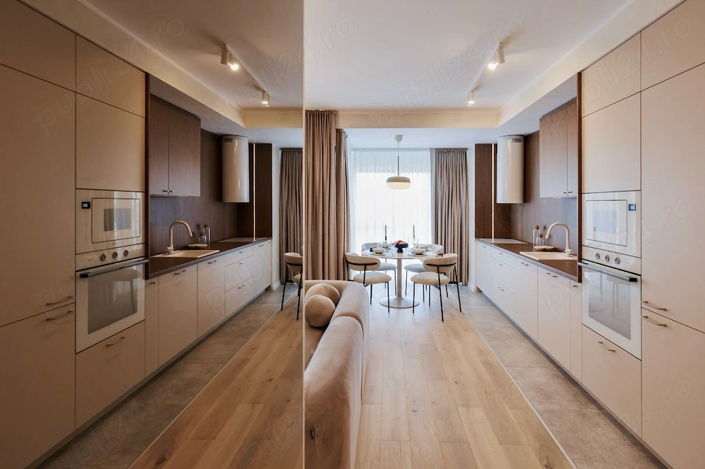 Proprietar vand apartament Nord One. Mobilat si utilat. Parcare subterana.