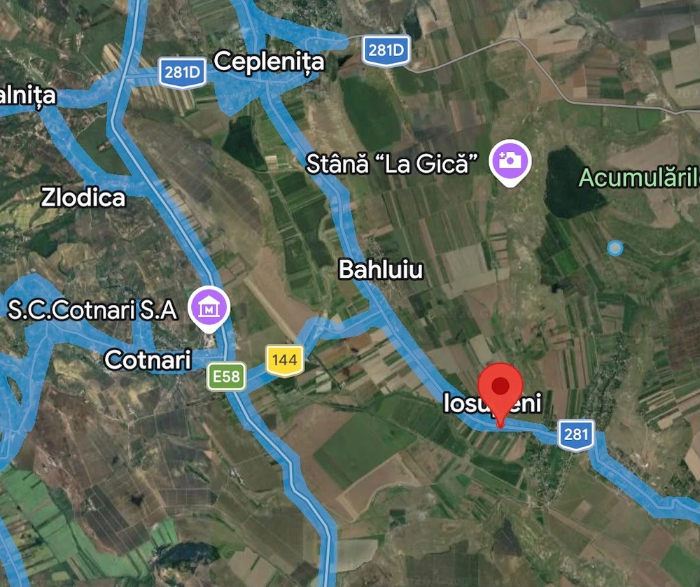 Vând teren intravilan Cotnari-Iosupeni
