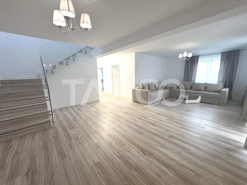 Casa individuala de inchiriat 6 camere 3 bai curte Tineretului Sibiu