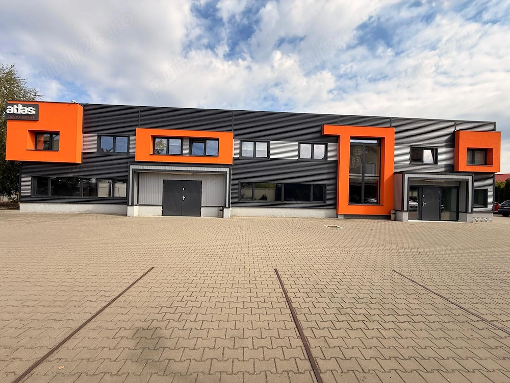 Proprietar vand cladire P+1 cu birouri, depozit si teren 2.641 mp in Timisoara