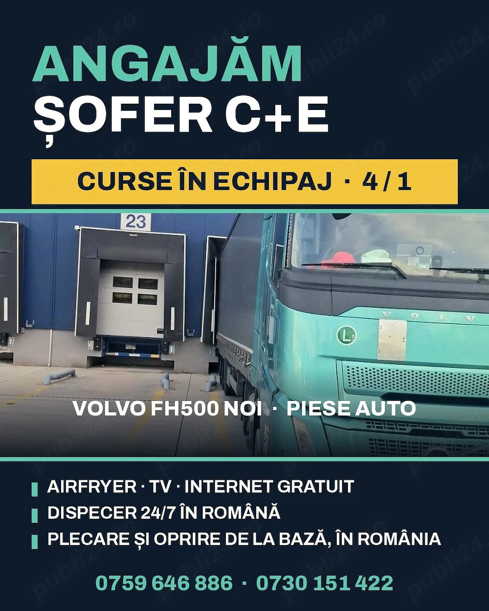Angajam echipaj comunitate adr colete
